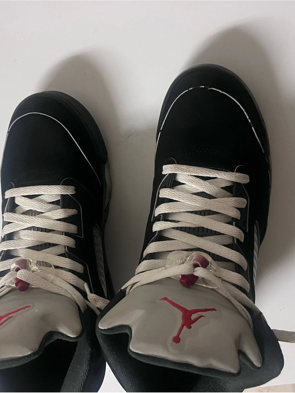 Nike Air Jordan 5 Retro Men’s Shoes - black metallic